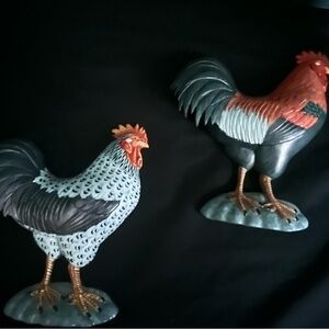 Chicken Rooster Wall Hanging Farm House Decor Resin